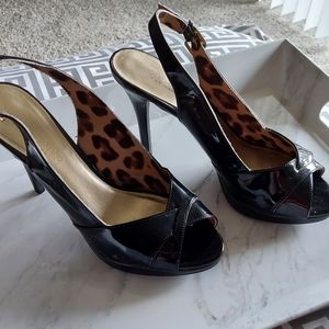 🌞 11 Wide 5in Heels Black